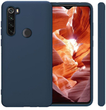 Мягкий Soft Touch чехол из силикона для XIAOMI REDMI NOTE 8T с бархатной подкладкой
