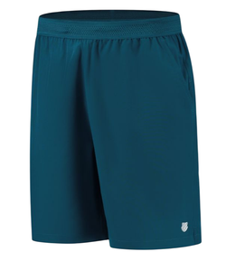 Мужские теннисные шорты K-Swiss Tac Hypercourt Short 8 Inch - Бирюзовый