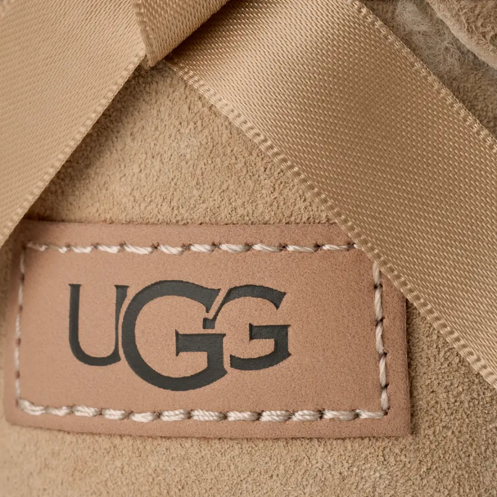 UGG Угги Ultra Mini Bailey Bow, песочный