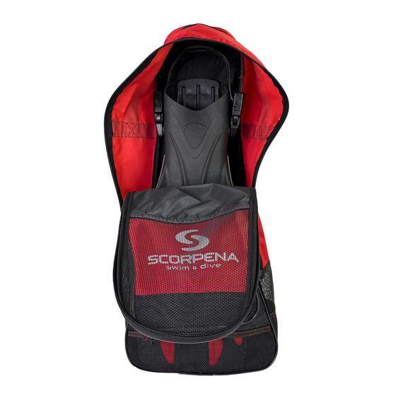 Сумка Scorpena Swim Light для пляжного комплекта красная