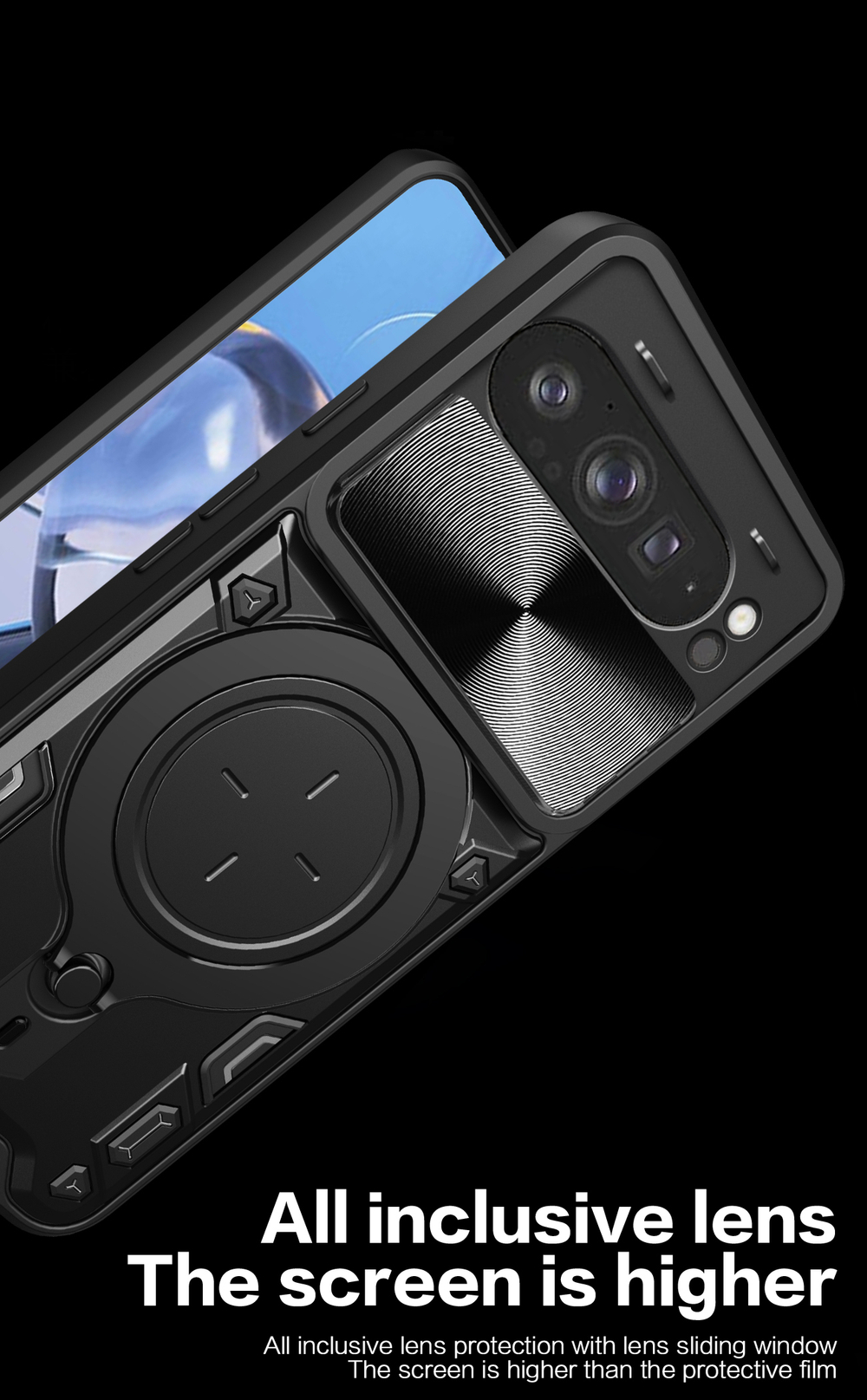 Чехол с кольцом Big Ring Case для Google Pixel 10 Pro XL