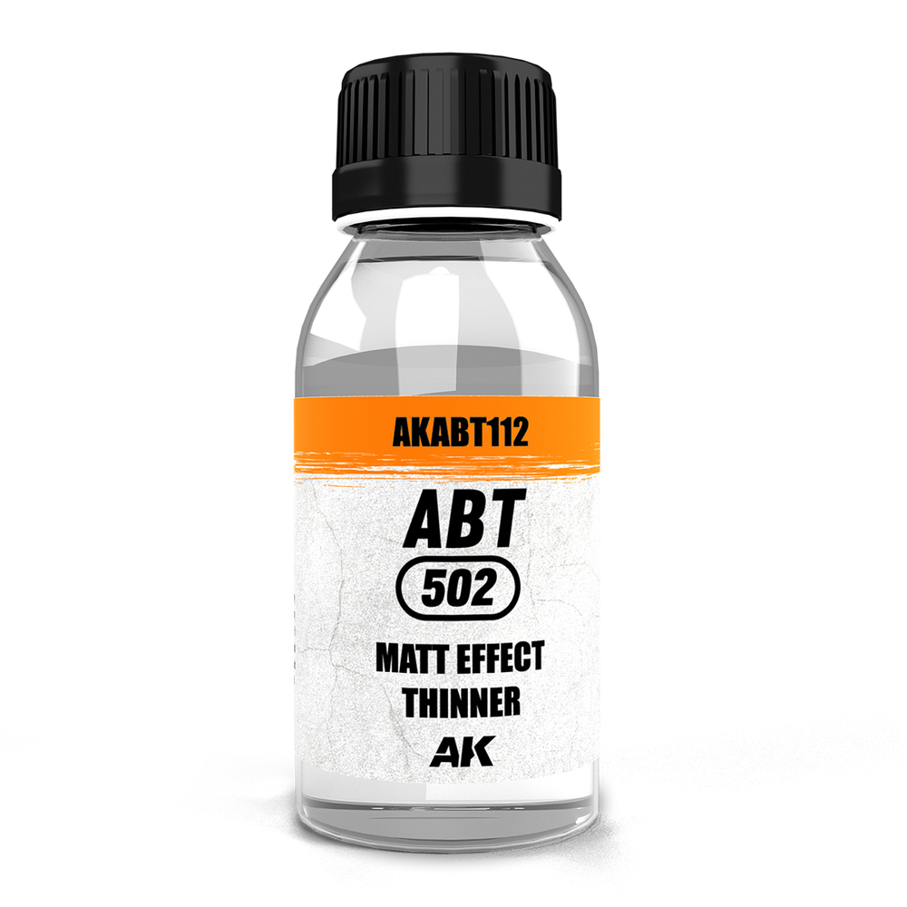 Матирующий разбавитель для масляных красок AK Interactive - Abteilung 502 Matt Effect Thinner (100ml)