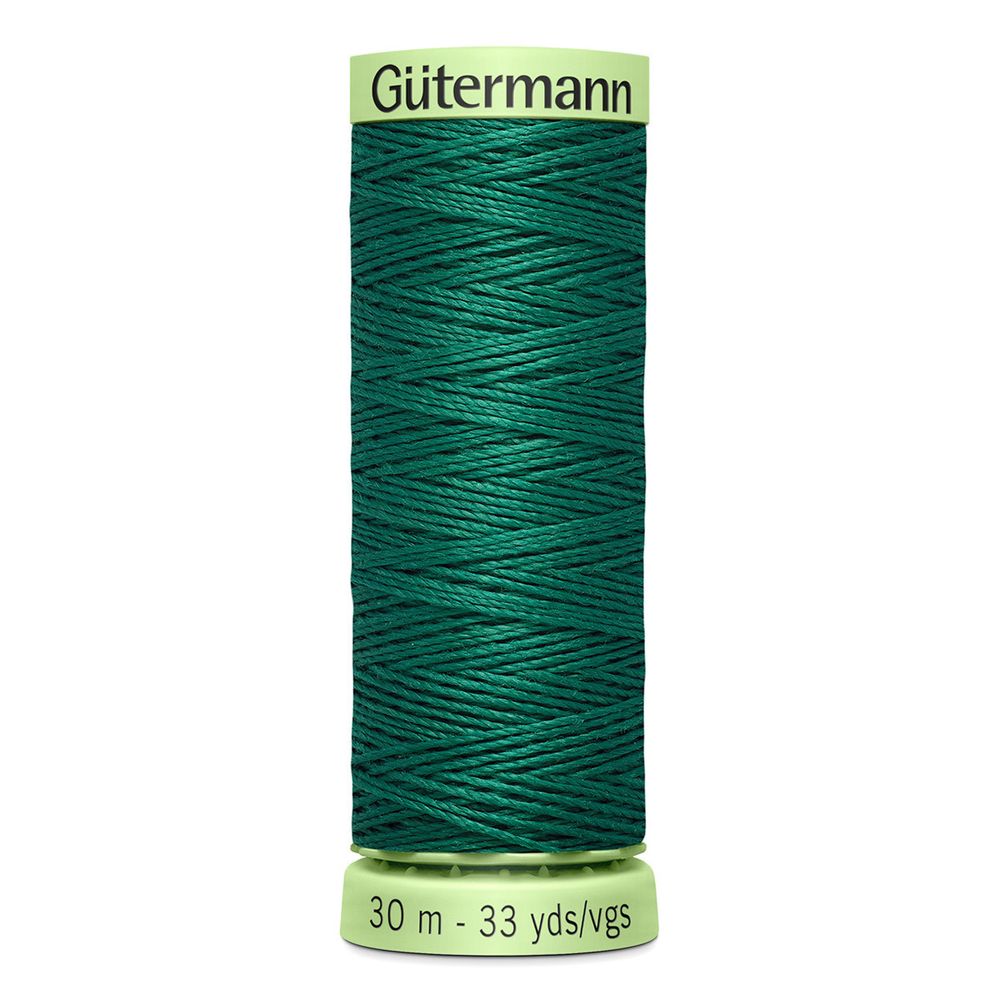 Нитки отделочные Gutermann Top Stitch 30 (30 метров), 5 кат. | 916 галапагосский зеленый