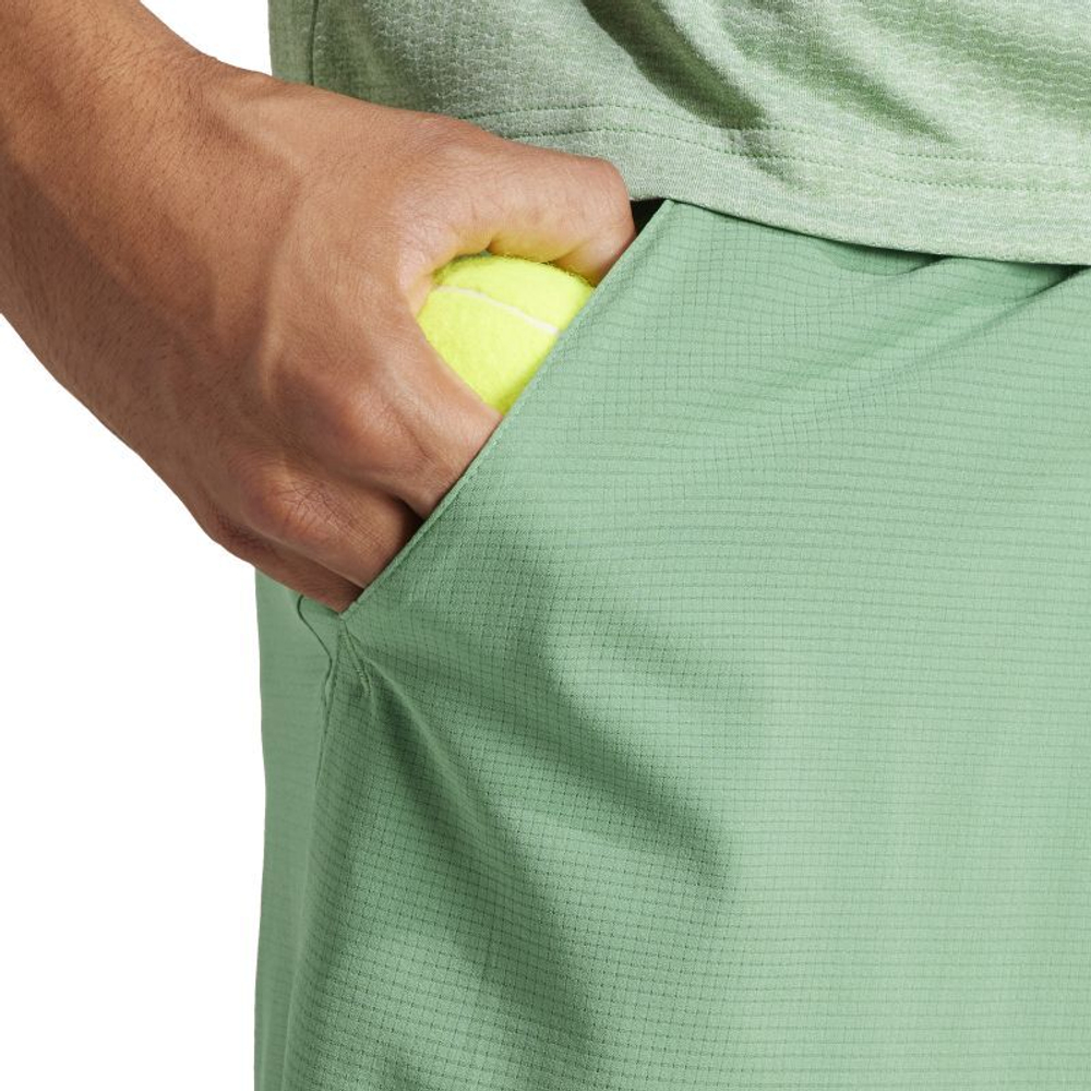 Мужские теннисные шорты Adidas Ergo Short 7" - green