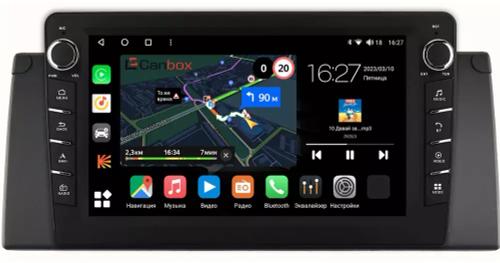 Магнитола для BMW X5 (E53) 2000-2007, 5 (E39) 1996-2003 - Canbox 9295 Android 10, Быстрая, CarPlay, 4G SIM-слот