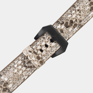 Ремешок для Apple Watch Ultra 49mm из кожи питона, натурального цвета