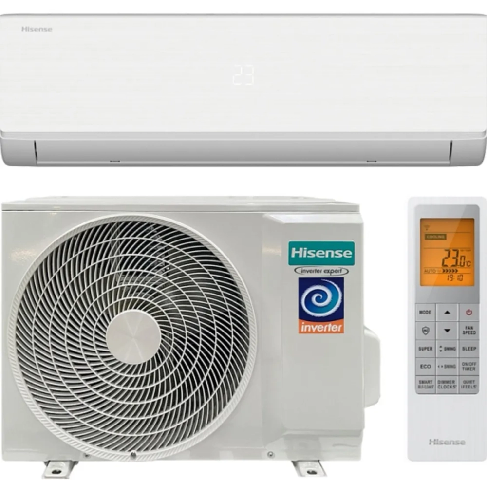 Сплит-система инверторного типа Hisense GOAL 2.0 DC AS-09UW4RYRKJ05 WI-FI