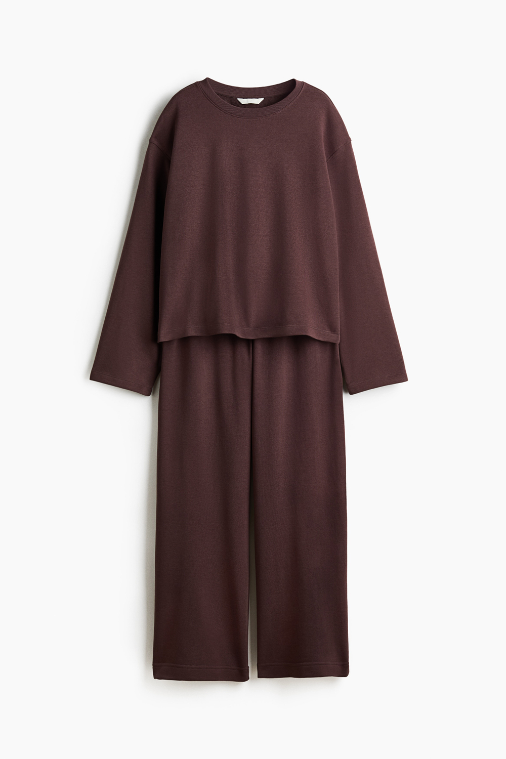 Комплект из хлопкового свитшота и брюк - H&M