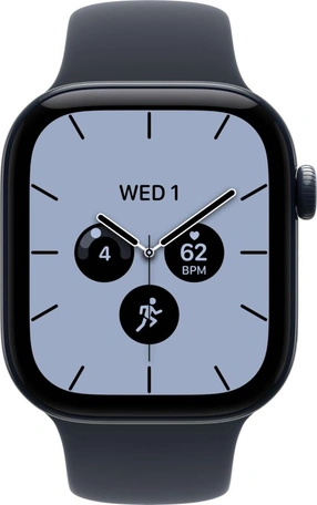 Умные часы Apple Watch Series 12 46mm Cellular Night Blue Ceramic Navy Blue Sport Band M/L