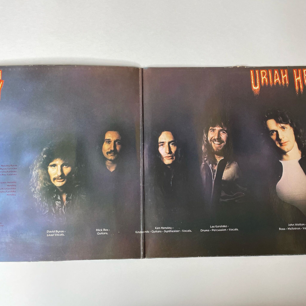Винтажная виниловая пластинка LP Uriah Heep Return To Fantasy (Germany 1983) Prima Donna