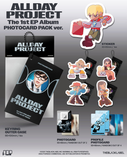 Альбом ALLDAY PROJECT - ALLDAY PROJECT 1st EP Album PHOTOCARD PACK 5 Version SET