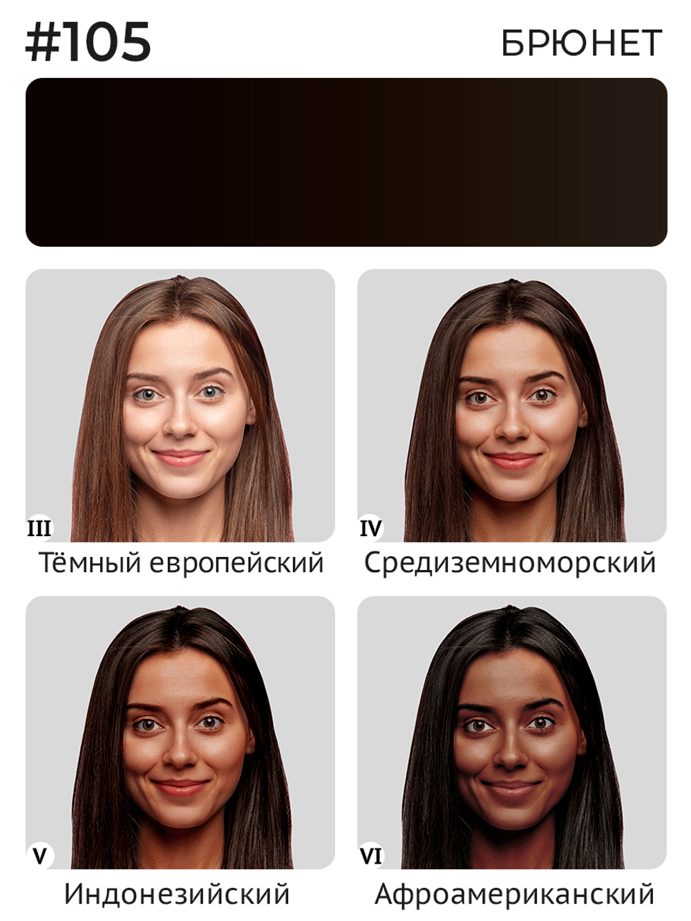 Пигмент Ne Pigment Брюнет #105, 15 мл.