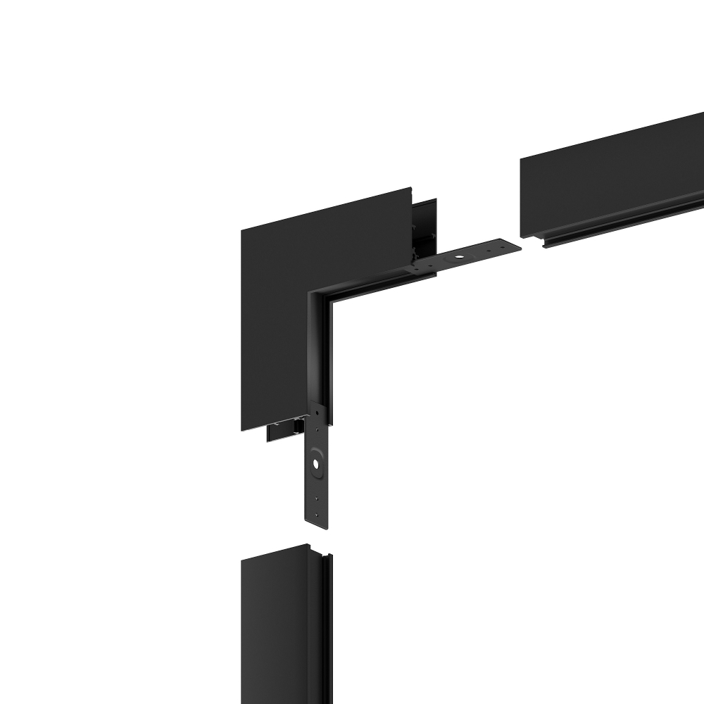Соединитель угловой внешний для треков накладных Hesby Lighting ElDeko HSBL_0055_1