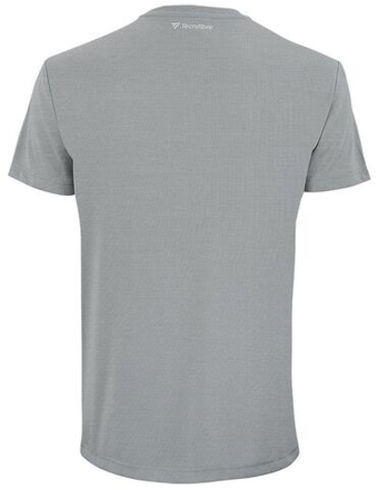 Футболка для мальчика теннисная Tecnifibre Team Tech Tee - серый
