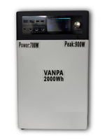 Портативная автономная Электростанция Vanpa 900Вт 900w 2000Wh
