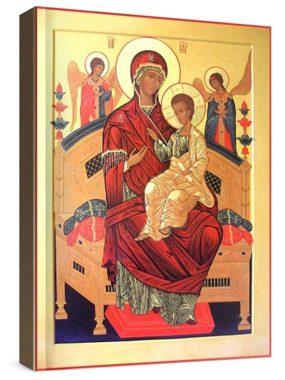 Всецарица (рукописная икона)