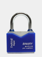 ЗАМОК НАВЕСНОЙ BINARY ГЕЛЕВЫЙ 60ММ