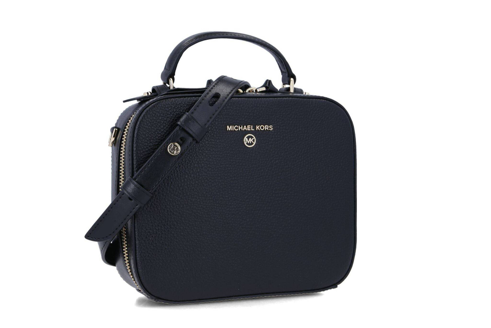 кожаная сумка-мессенджер Michael Kors - черный(32T0GT9C2L)