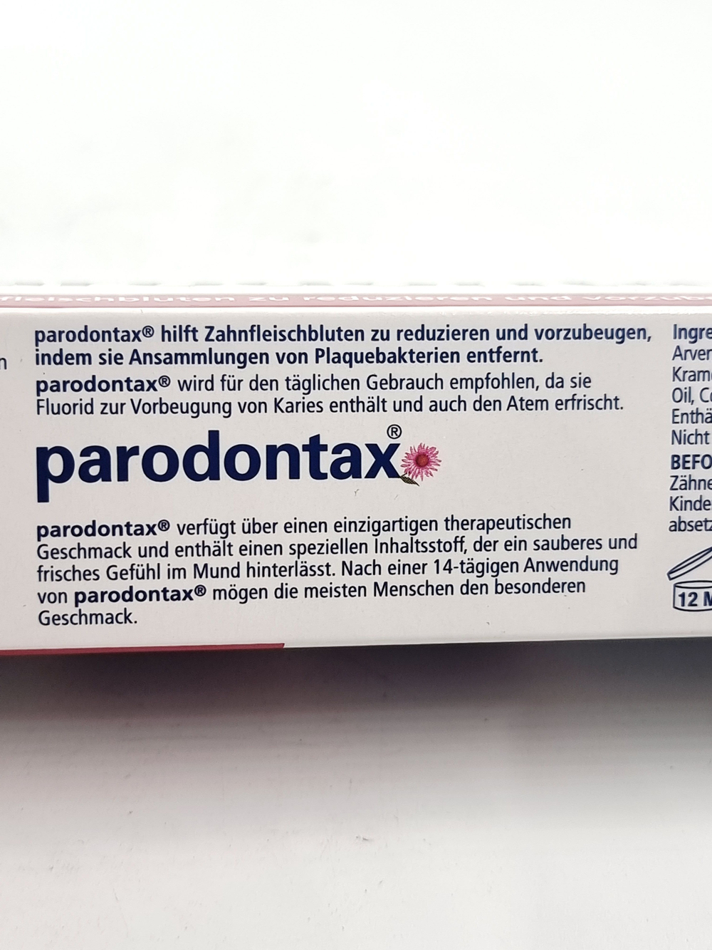 зубная паста Parodontax с фтором 75 мл (Из Финляндии)