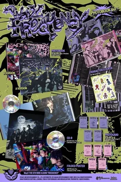 Альбом WayV - Frequency [Photobook ver.]