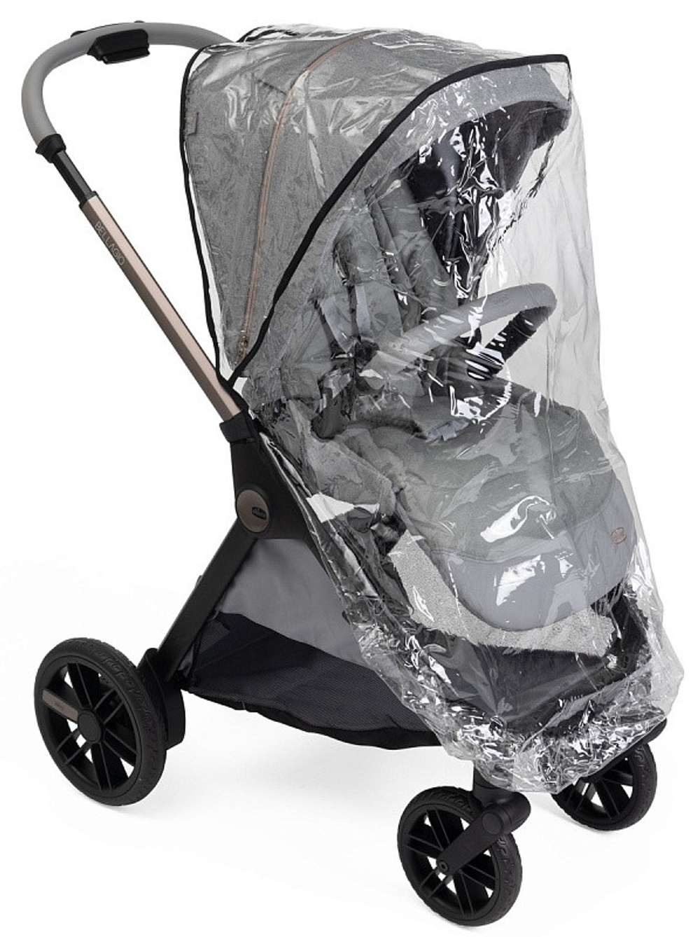 Коляска Chicco Bellagio 3 в 1 с автокреслом Kory Plus Black Satin Lunar Rock