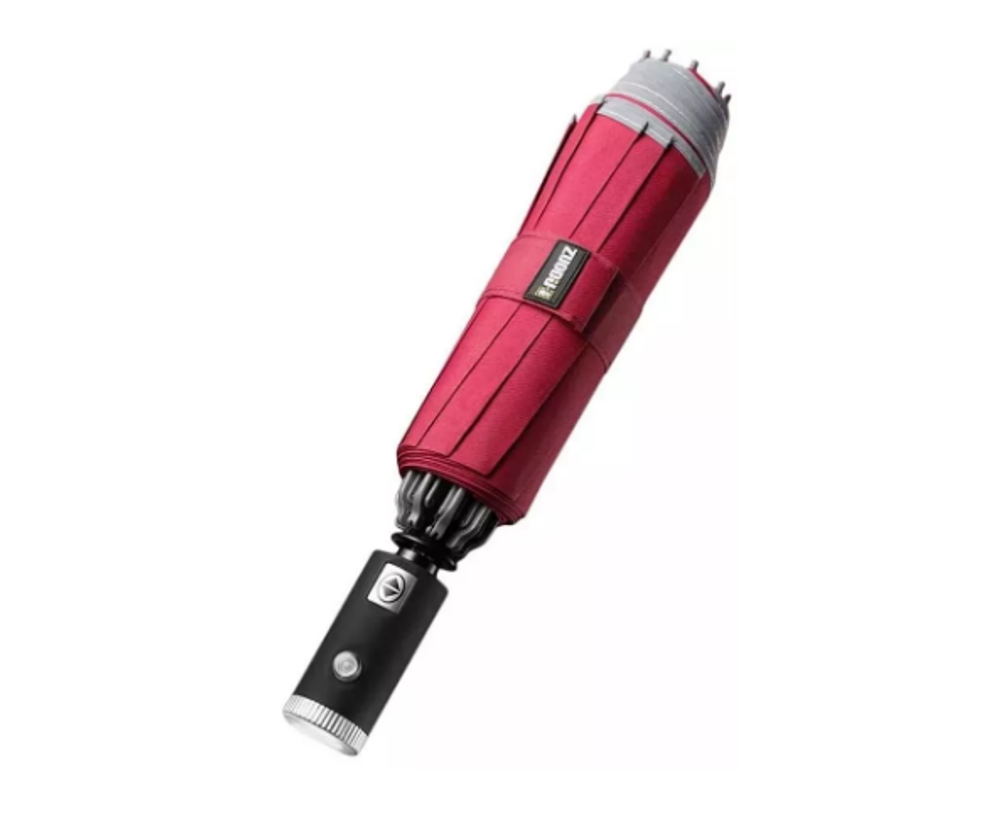 Зонт Xiaomi Zuodu Automatic Umbrella LED красный