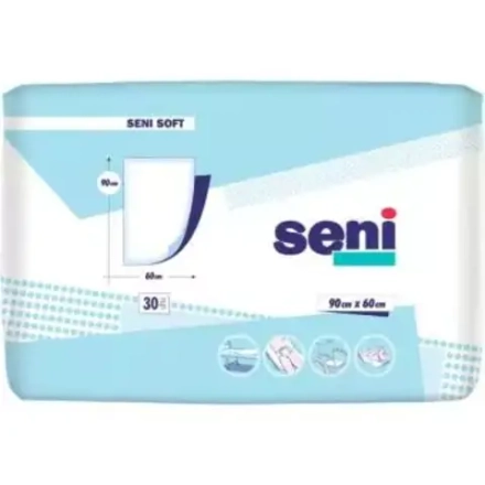 Пеленки гигиенические впитывающие Seni Soft (60х90) 30 шт.