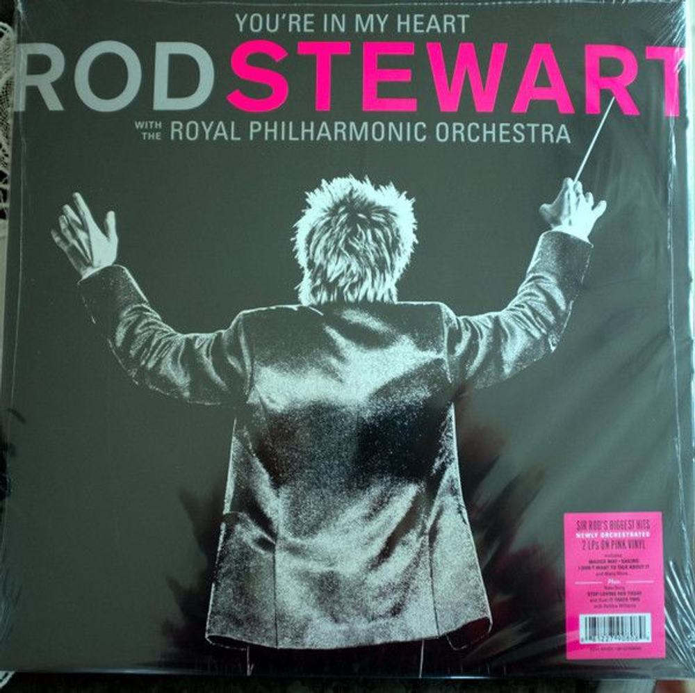 Rod Stewart, The Royal Philharmonic Orchestra — You're In My Heart (LP)