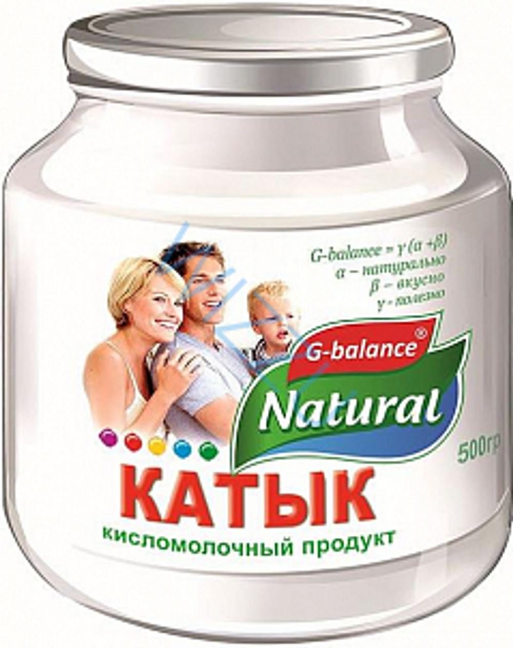 Продукт кисломолочный Катык G-balance 6 % 500 гр ст/б