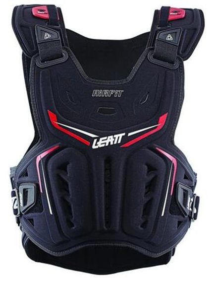 Защита панцирь Leatt Chest Protector 3DF AirFit (Black/Red, XXL, 2024 (5017120113))