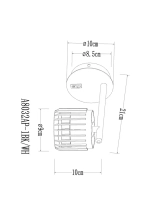Спот Arte Lamp ATRIA A8032AP-1WH, 1хGX53