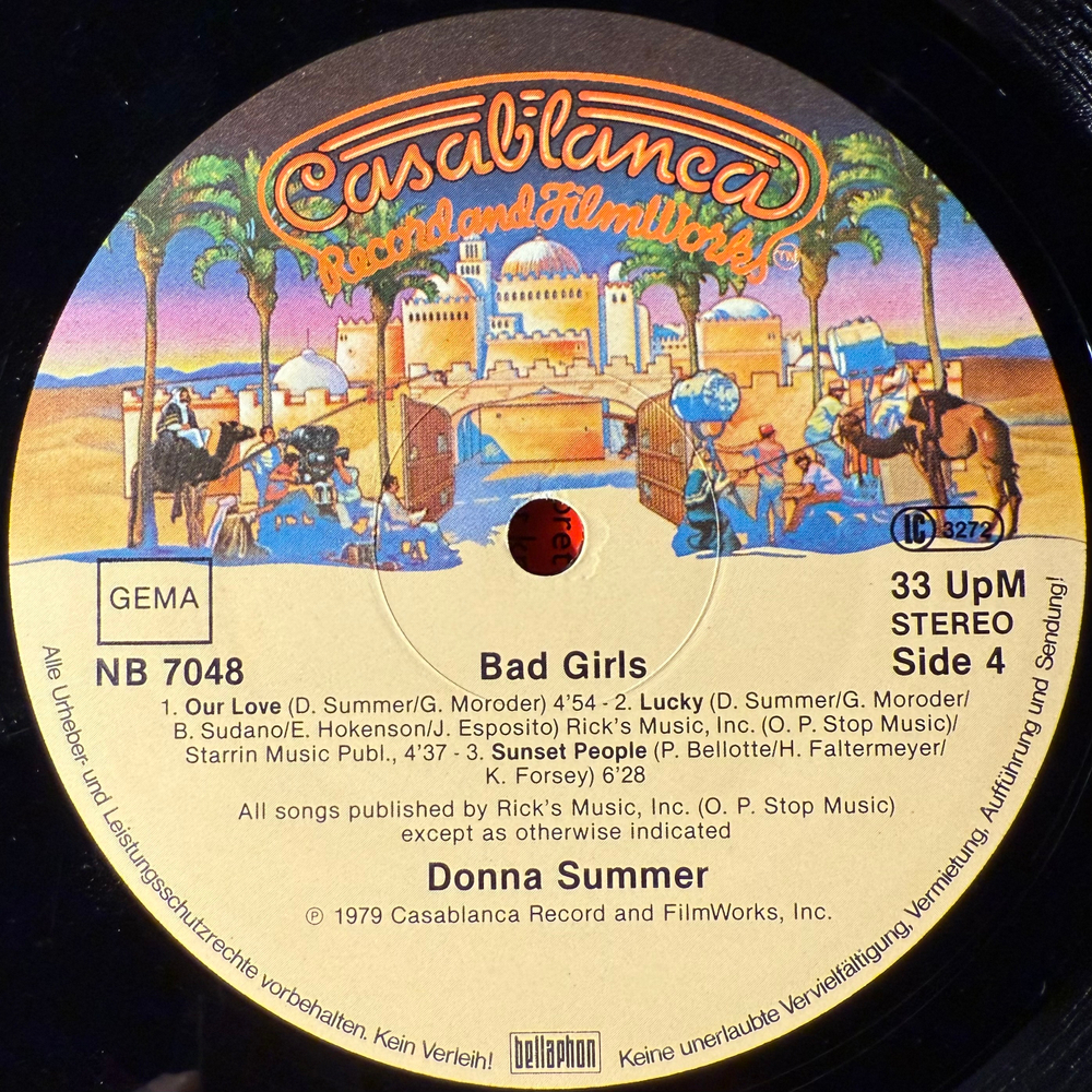 Donna Summer - Bad Girls 2LP (Германия 1979г.)