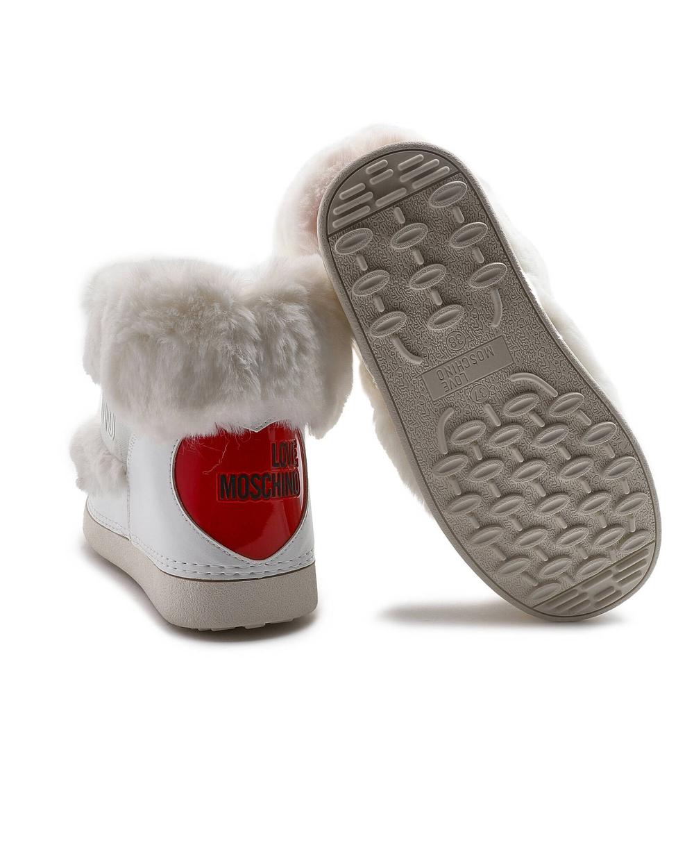 утепленное угги Love Moschino - белый(JA24432G0FIT2)