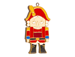 Елочная игрушка Деревянный солдатик
