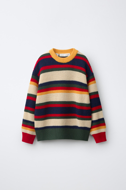 ZARA - FRUIT OF THE LOOM™ ДЖЕМПЕР В ПОЛОСКУ, РАЗНОЦВЕТНЫЙ