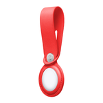 Кожаный брелок-подвеска Apple Leather Loop для AirTag, Red (Красный)
