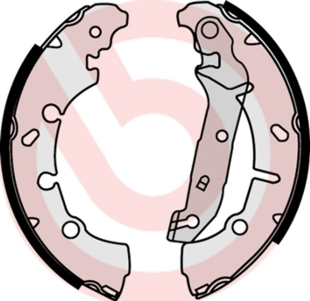 BREMBO - S24532-BRB - Brake Shoe Set