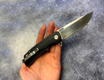 Складной нож Нус Black, сталь D2, G-10, ТДК Кизляр