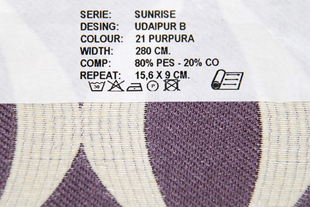 Жаккард Sunrise Udaipur B 21 Purple (Санрайс Удайпур Пурпл)