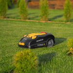 Робот-газонокосилка Grass Master 1000, ультразвуковой датчик, 3 Ач, LCD дисплей, Wi-Fi // Denzel
