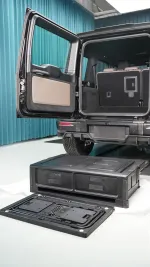 Ящики органайзер со столиком в багажник для Mercedes-Benz G-Class W463 W464 W465 G500 G450 G550 G63 Гелик Гелен Ящики хранения