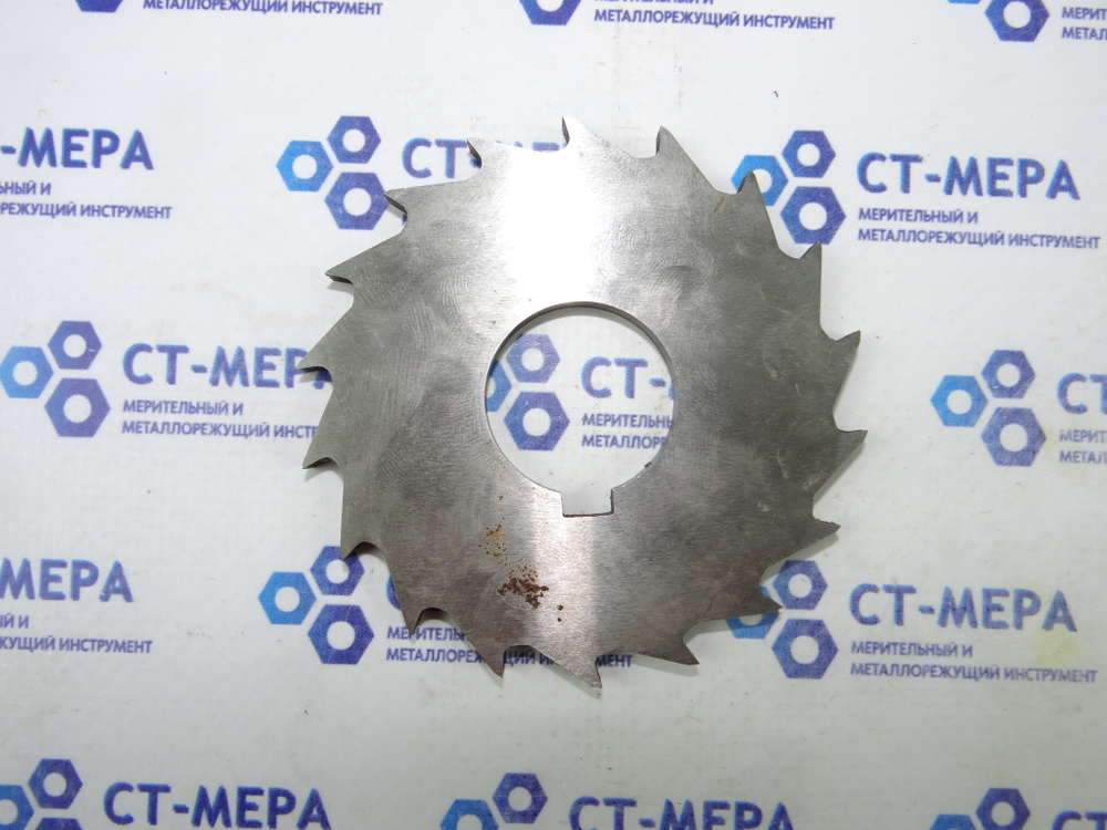 Фреза отрезная по металлу 80х5х27мм z=18 без фаски с ш/п
