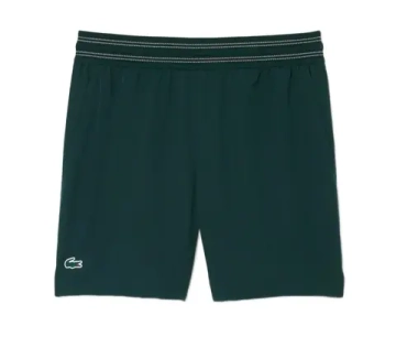 Мужские теннисные шорты Lacoste Ultra Dry Reflective - sinople green