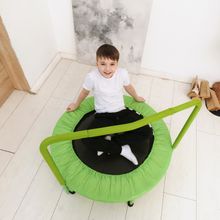 Батут с поручнем DFC JUMPFIT 36&amp;#039;&amp;#039; зеленый