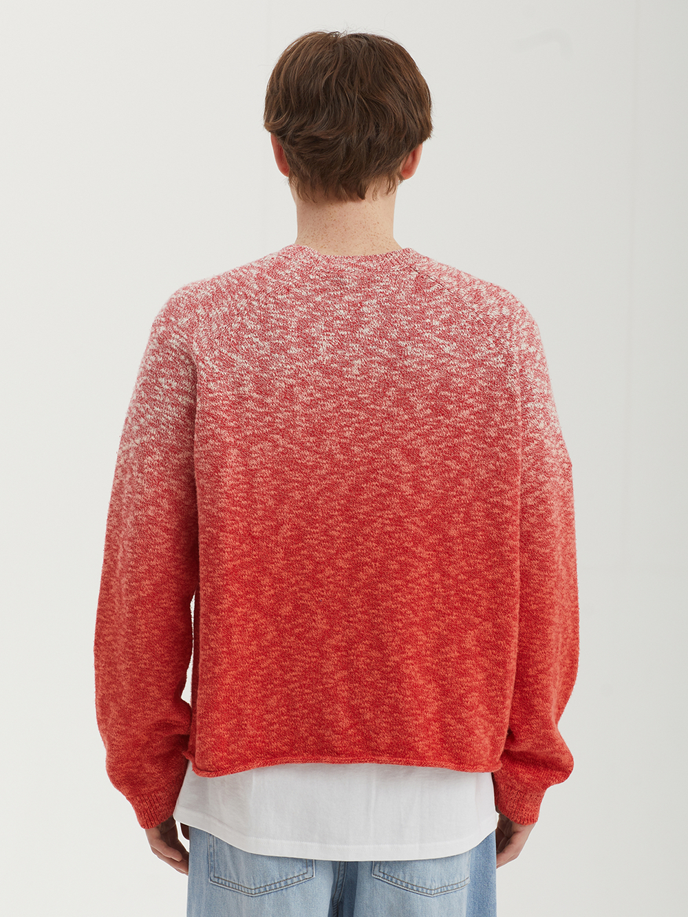 Мужской Свитер (Round-neck) Hand Dipped Dyed