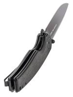 Нож складной GhostBlade Moroi, сталь D2, 58-62 HRC, Spear-point, рукоять микарта чёрная, замок Liner lock, 96 г