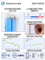 ZigBee Датчик температуры и влажности SONOFF SNZB-02B