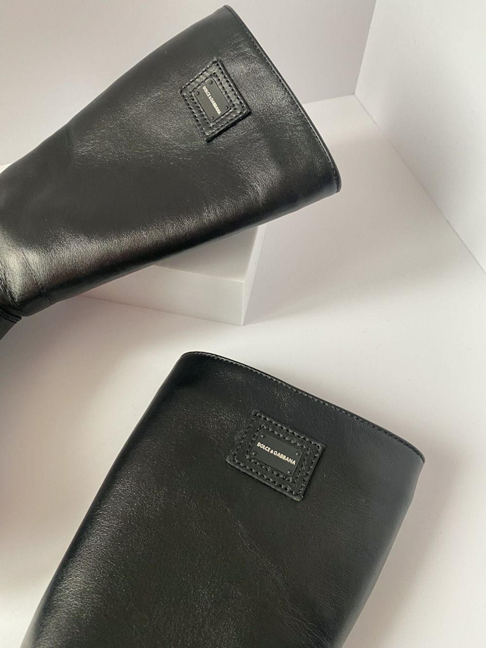 Кожаные сапоги Dolce&Gabbana, 25,5