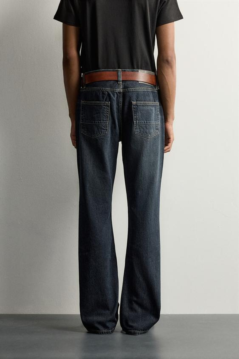 ZARA ДЖИНСЫ FLARE FIT, ЗЕЛЕНОВАТО-СИНИЙ