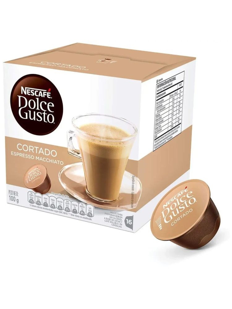 Кофе в капсулах Nescafe Dolce Gusto Cortado 16 шт x 3 уп